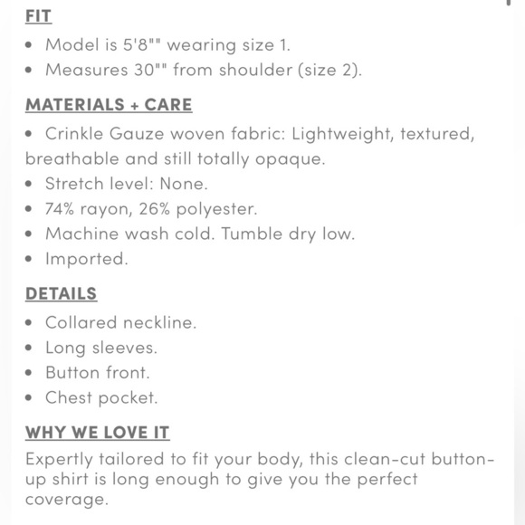 TORRID Set of 2 Textured Button-Up ShirtS - Picture 2 of 6